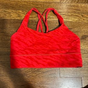 lululemon energy longline sports bra